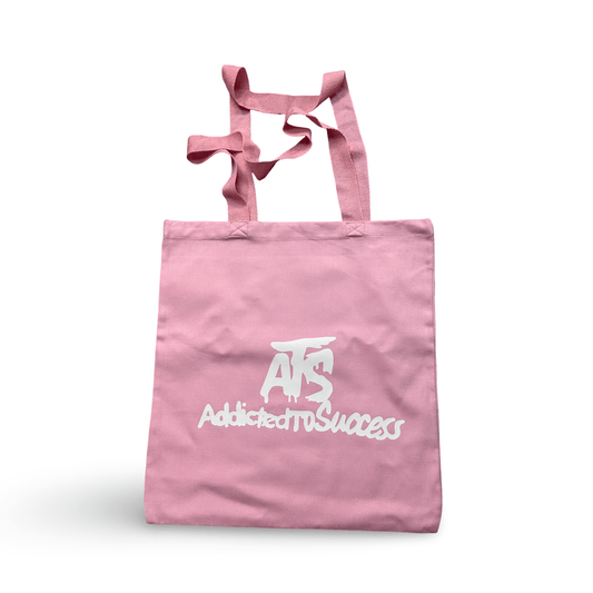 Tote Bag (Pink/White)