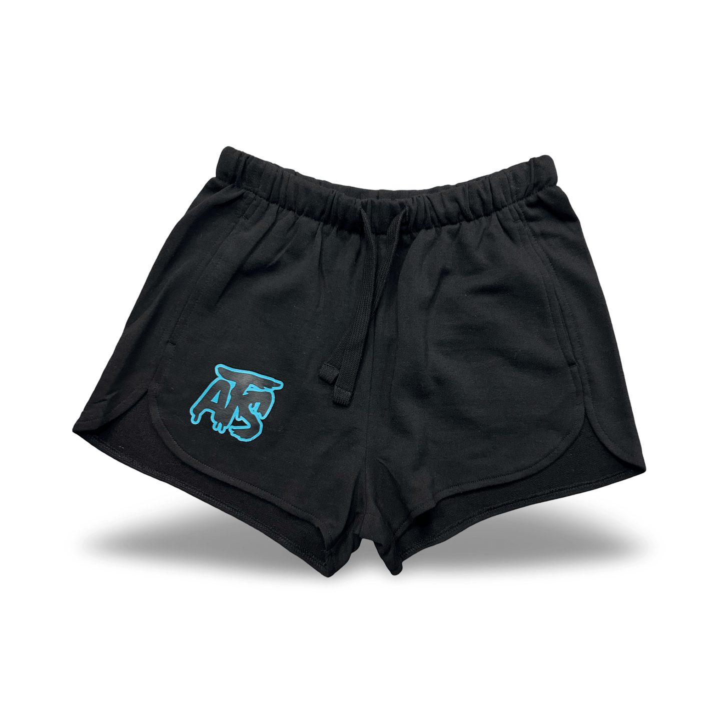 Women’s Shorts Set (White on Black)