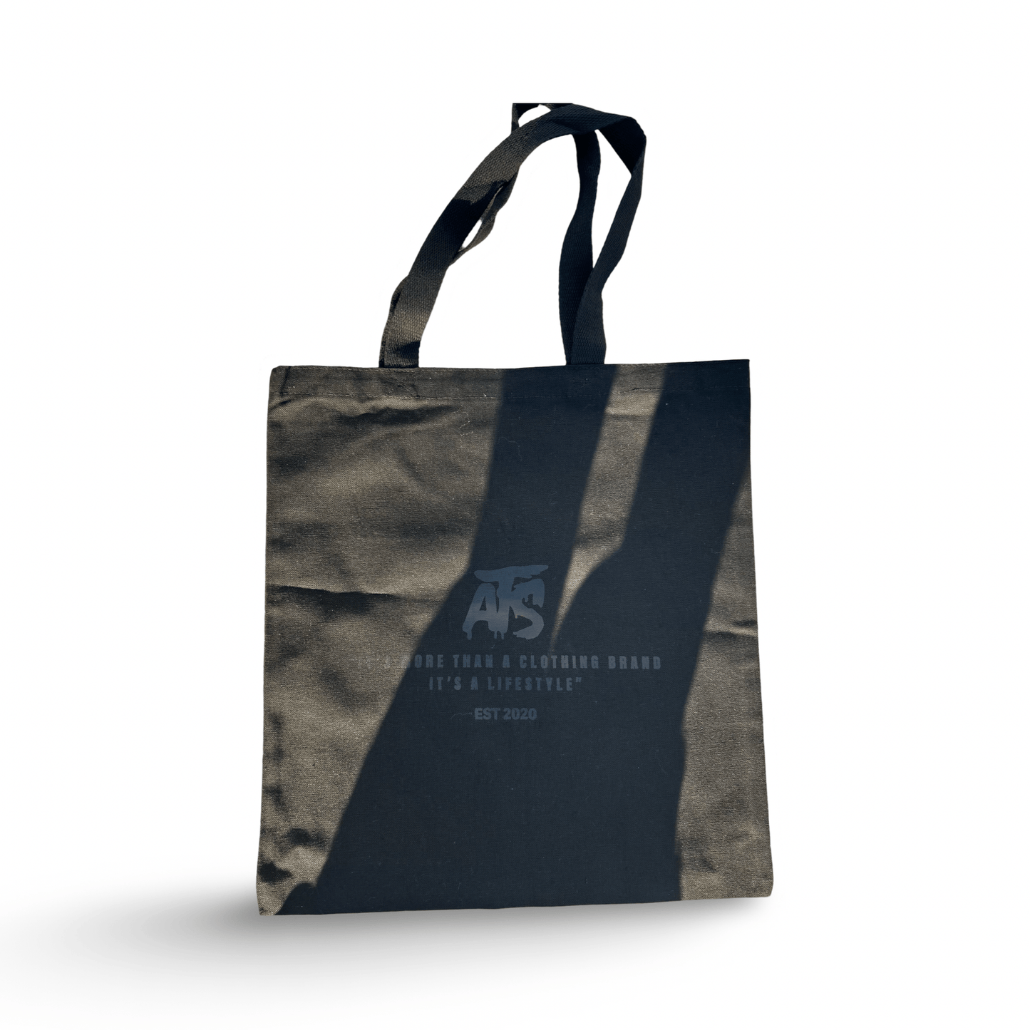 Tote bag (Black on black)