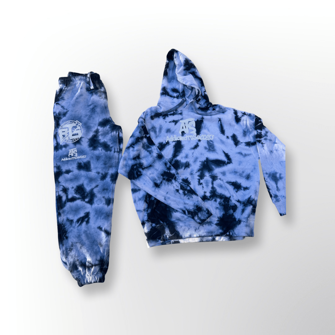 Tie Dye Set (Blue/White)