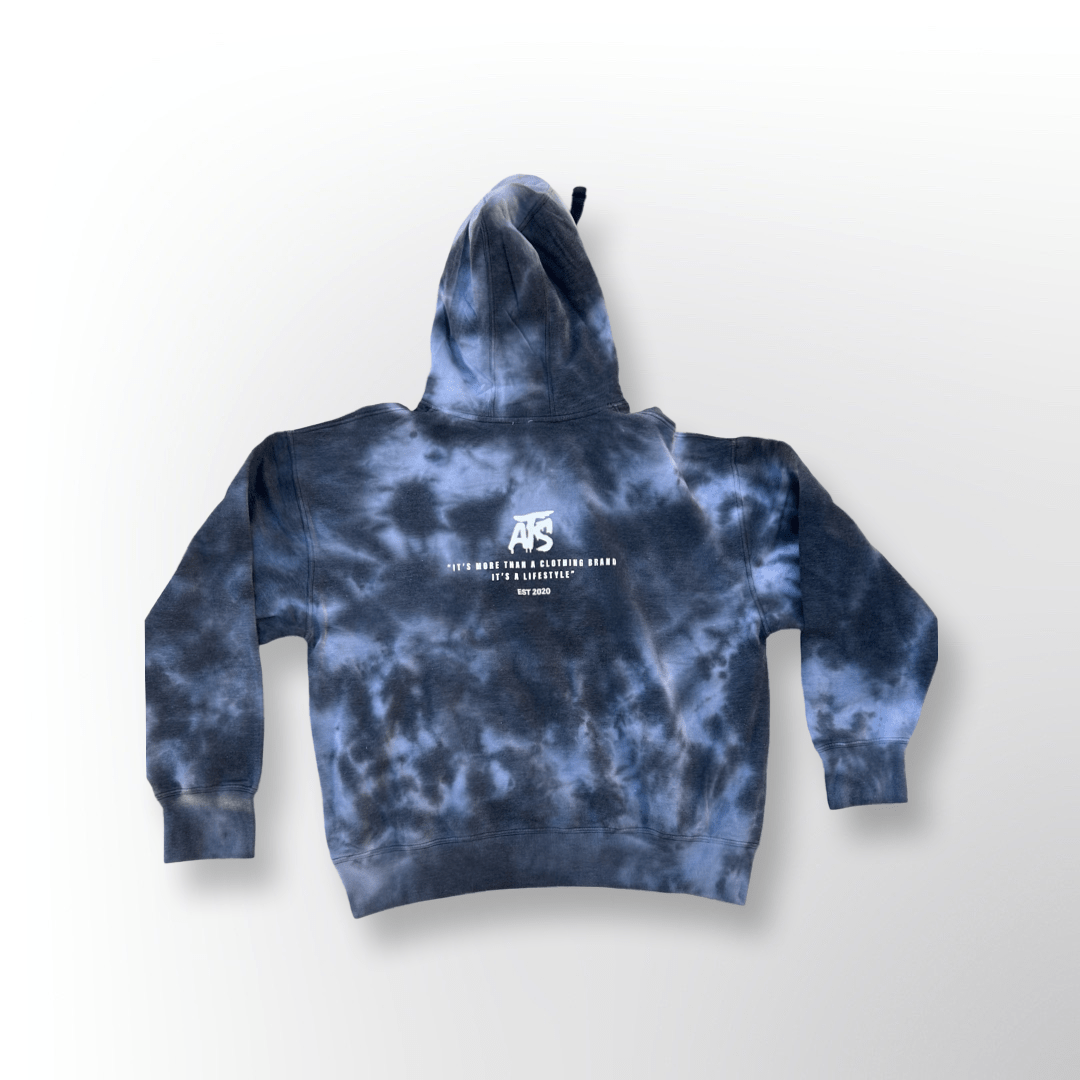 Tie Dye Hoodies (Blue/Grey)